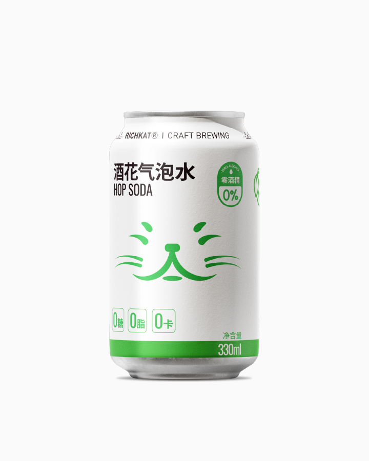 酒花气泡水